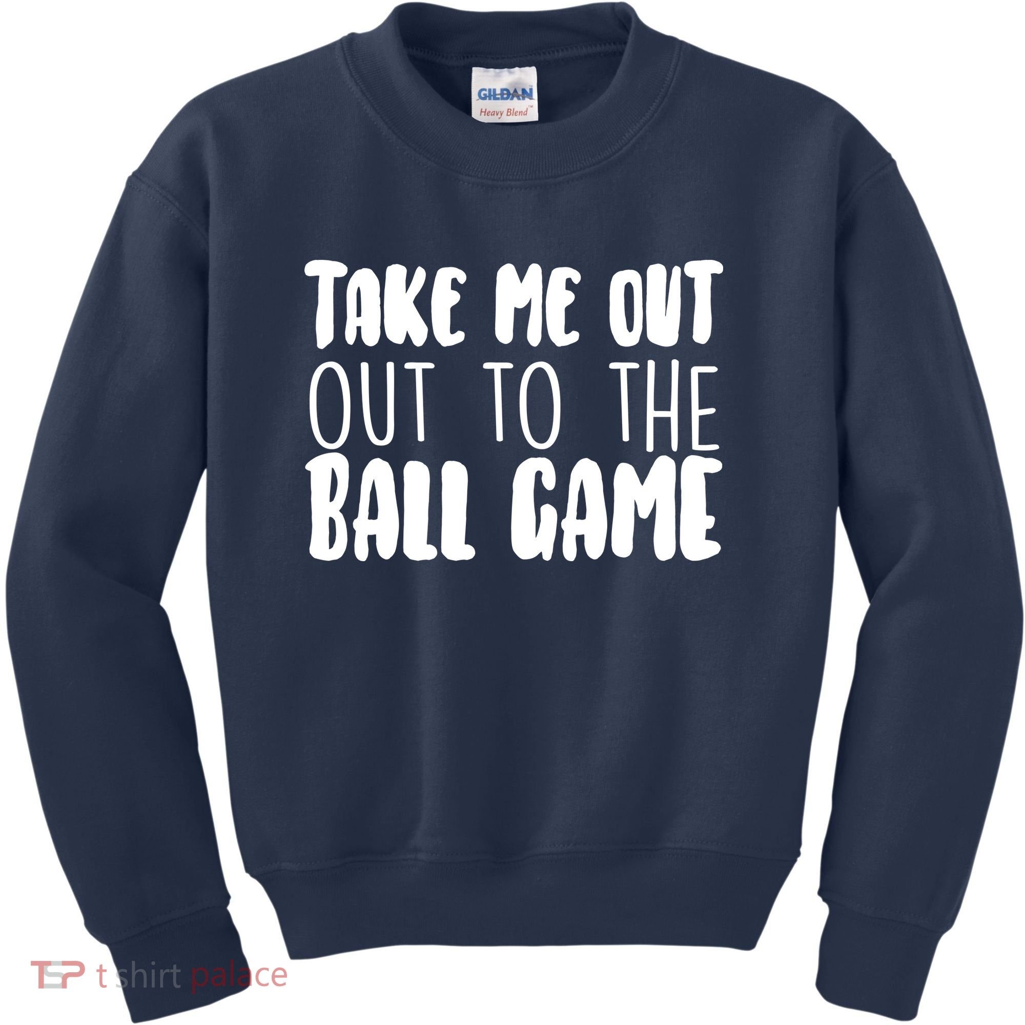 Take Me Out To The Ball Game Kids Sweatshirt