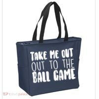 Take Me Out To The Ball Game Tote Bag thumb 2