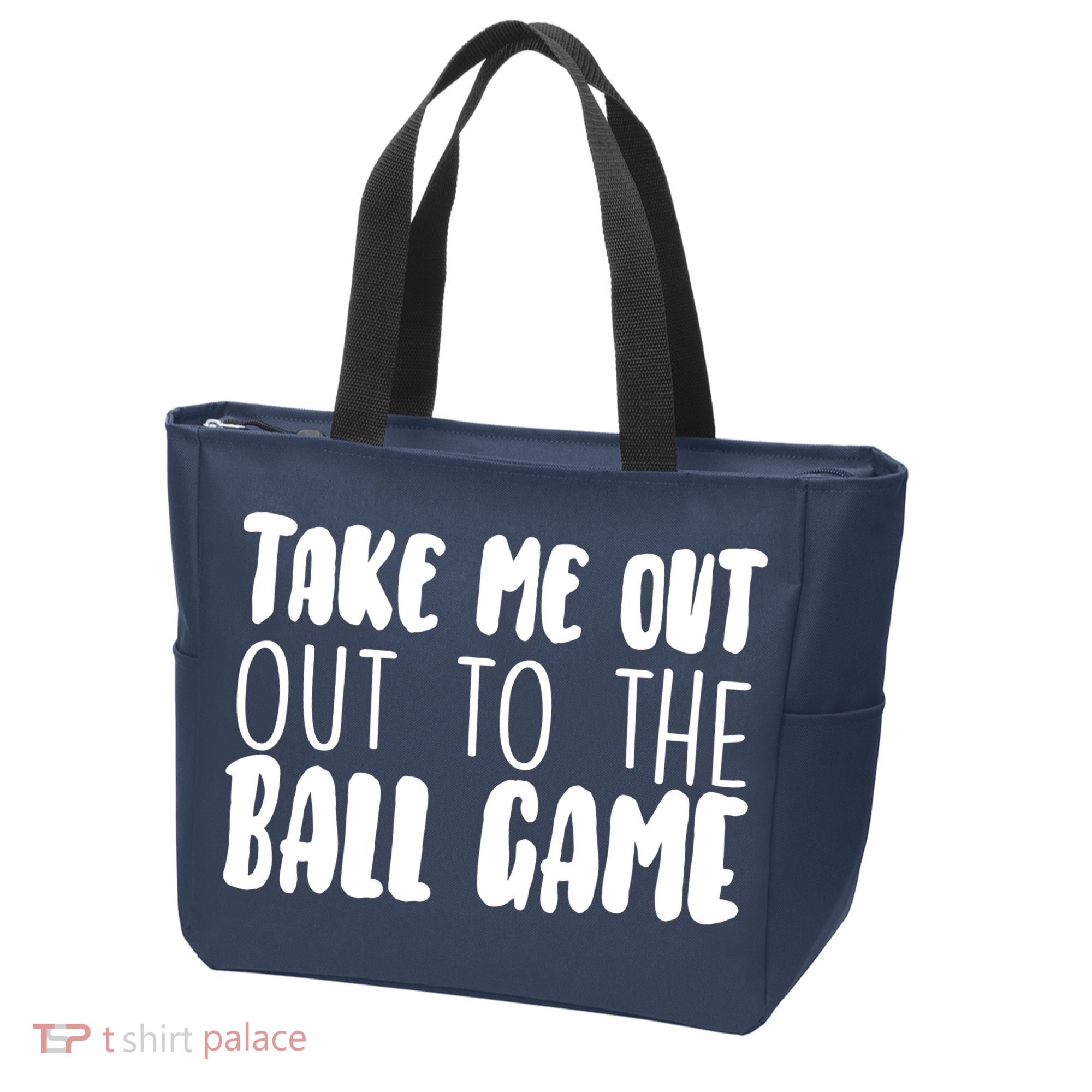 Take Me Out To The Ball Game Tote Bag
