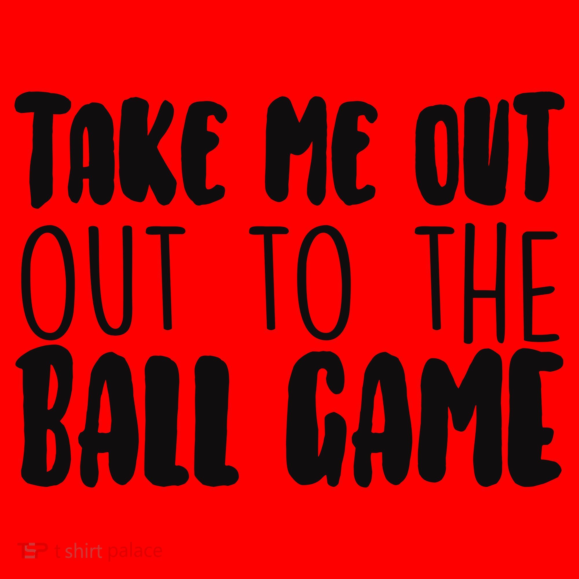 Take Me Out To The Ball Game Santa Hat