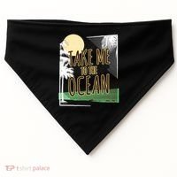 Take Me To The Ocean USA-Made Doggie Bandana thumb 0