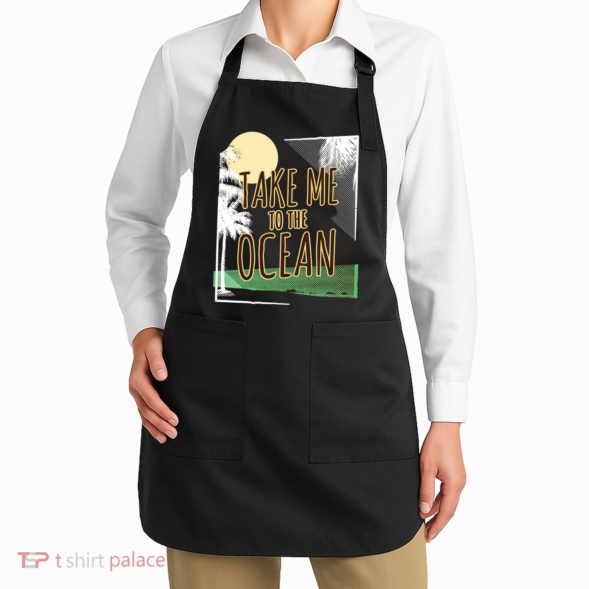 Take Me To The Ocean Apron