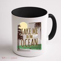 Take Me To The Ocean Coffee Mug thumb 1