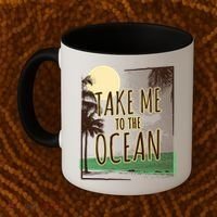 Take Me To The Ocean Coffee Mug thumb 2