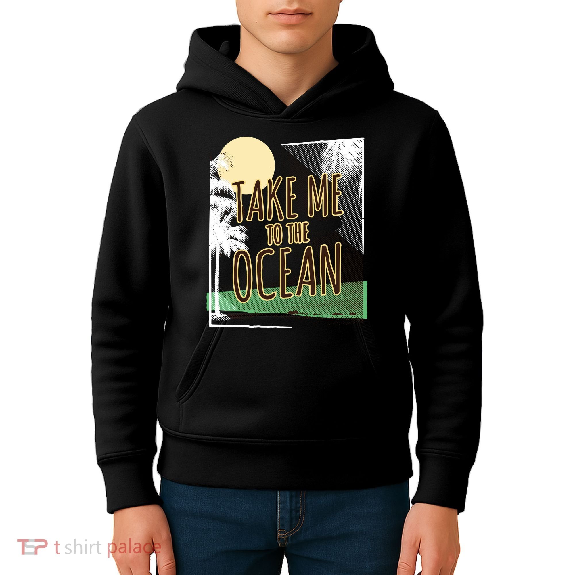Take Me To The Ocean Kids Hoodie