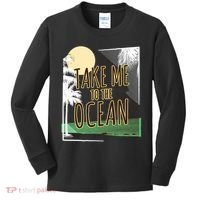 Take Me To The Ocean Kids Long Sleeve Shirt thumb 0