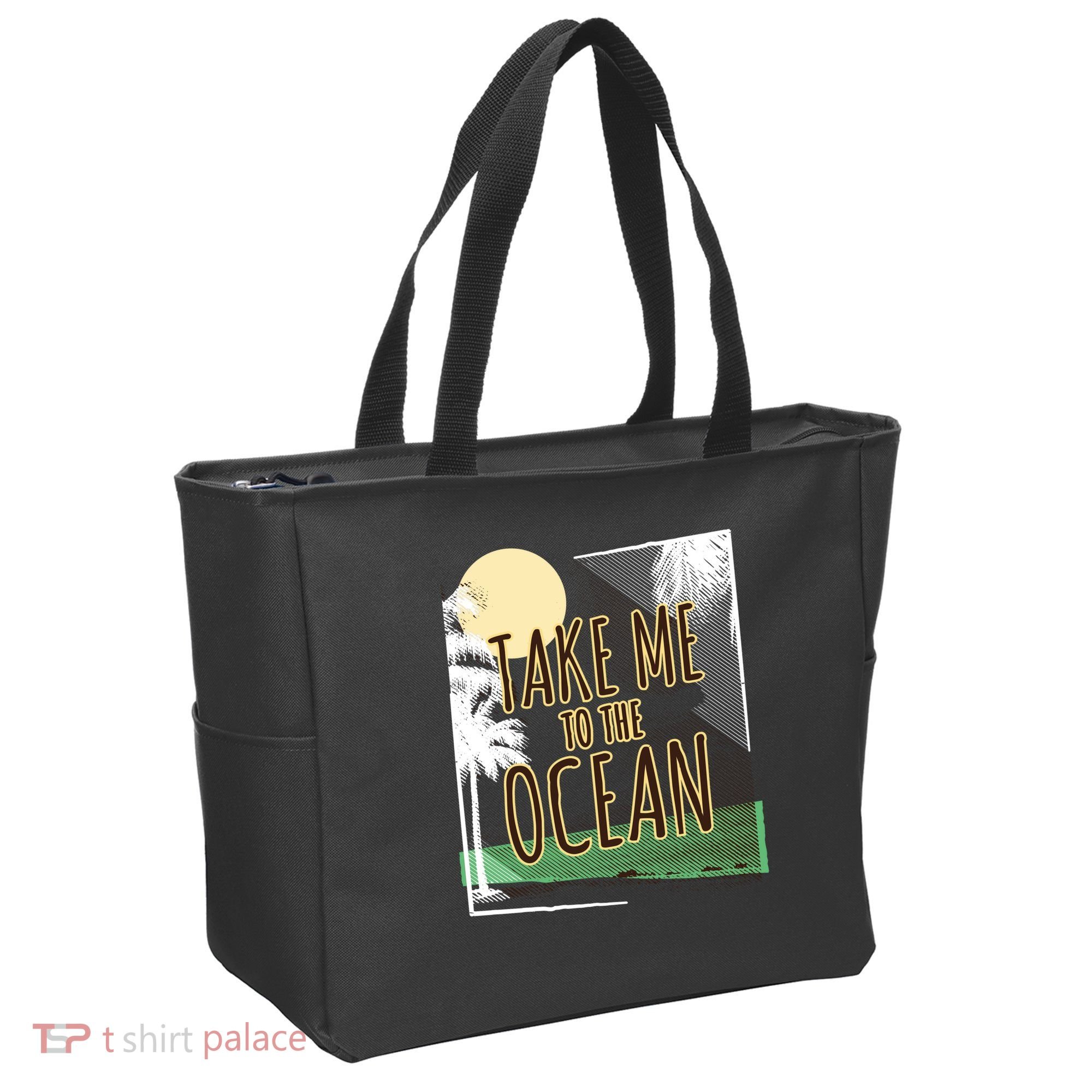 Take Me To The Ocean Tote Bag