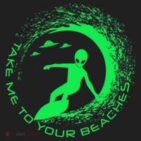 Take Me To Your Beaches Alien Women's Sweatshirt thumb 2