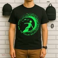 Take Me To Your Beaches Alien T-Shirt thumb 6