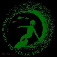 Take Me To Your Beaches Alien Coffee Mug thumb 5