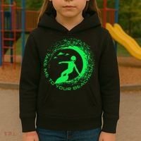 Take Me To Your Beaches Alien Kids Hoodie thumb 3