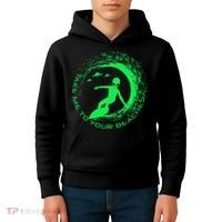 Take Me To Your Beaches Alien Kids Hoodie thumb 4