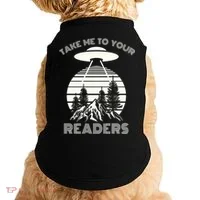 Take Me To Your Readers Doggie Tank thumb 0
