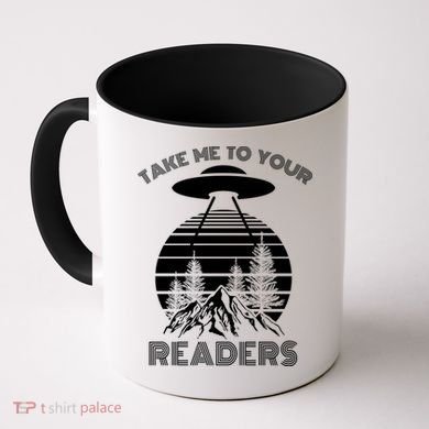 Take Me To Your Readers Coffee Mug