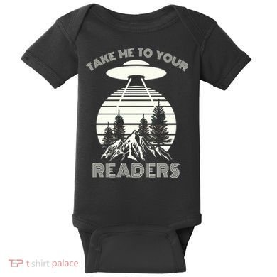 Take Me To Your Readers Baby Bodysuit