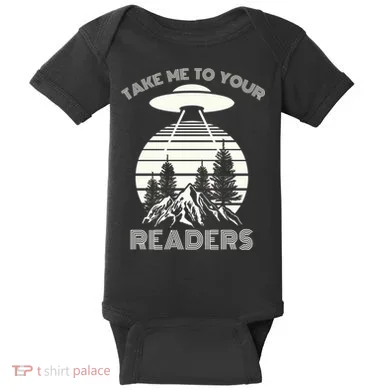 Take Me To Your Readers Baby Bodysuit