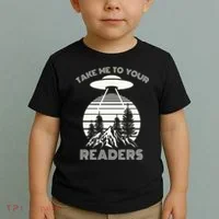 Take Me To Your Readers Toddler T-Shirt thumb 2