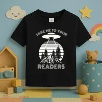 Take Me To Your Readers Toddler T-Shirt thumb 3