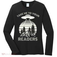 Take Me To Your Readers Women's Long Sleeve Shirt thumb 0