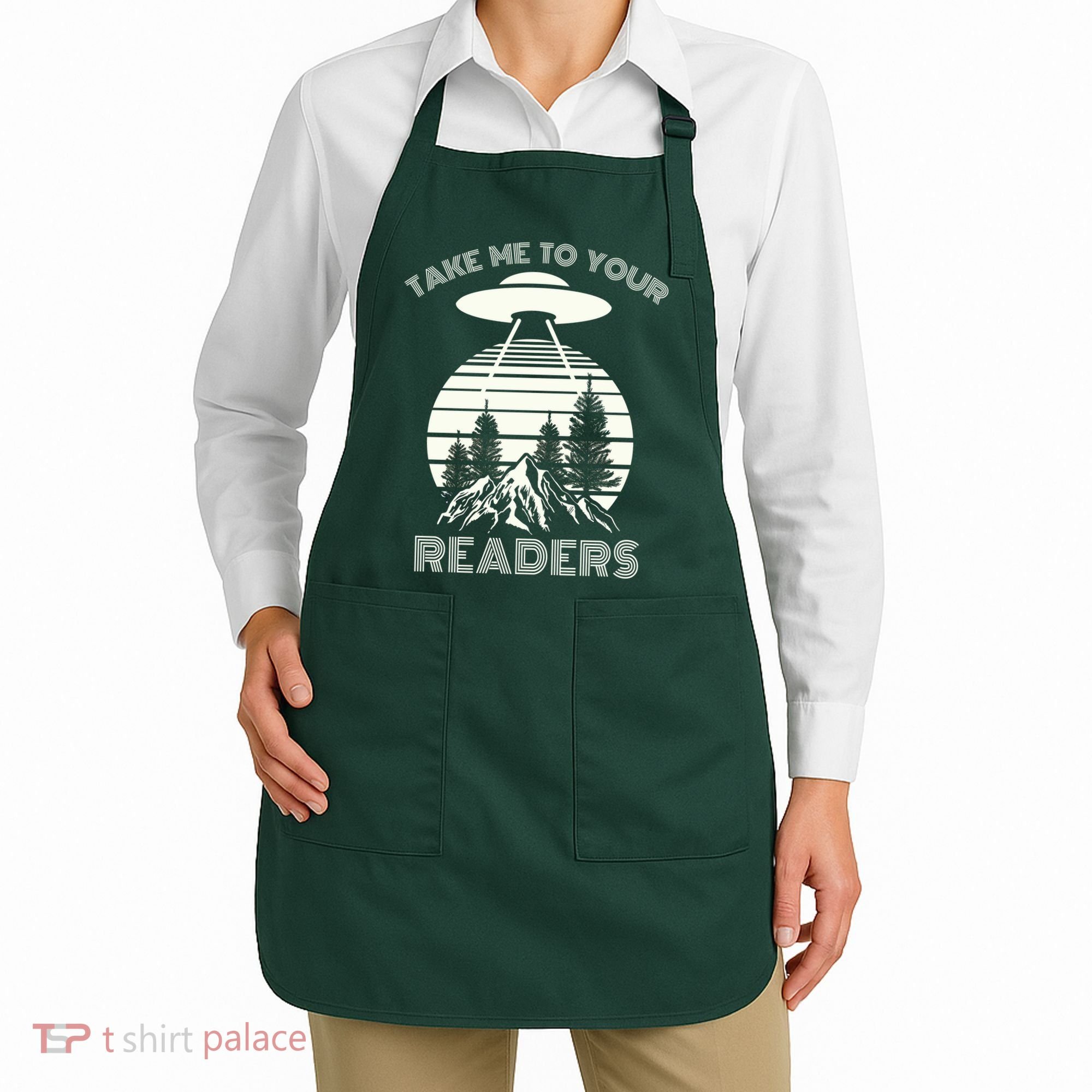 Take Me To Your Readers Apron