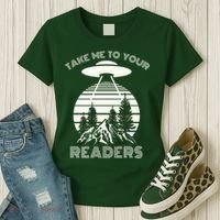 Take Me To Your Readers Women's T-Shirt thumb 3