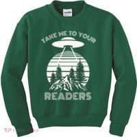 Take Me To Your Readers Kids Sweatshirt thumb 0