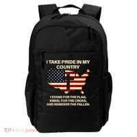 Take Pride In My Country Backpack thumb 0