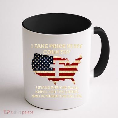 Take Pride In My Country Coffee Mug back