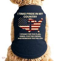 Take Pride In My Country Doggie Tank thumb 0