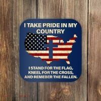 Take Pride In My Country Coaster thumb 0
