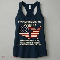 Take Pride In My Country Women's Tank Top thumb 3