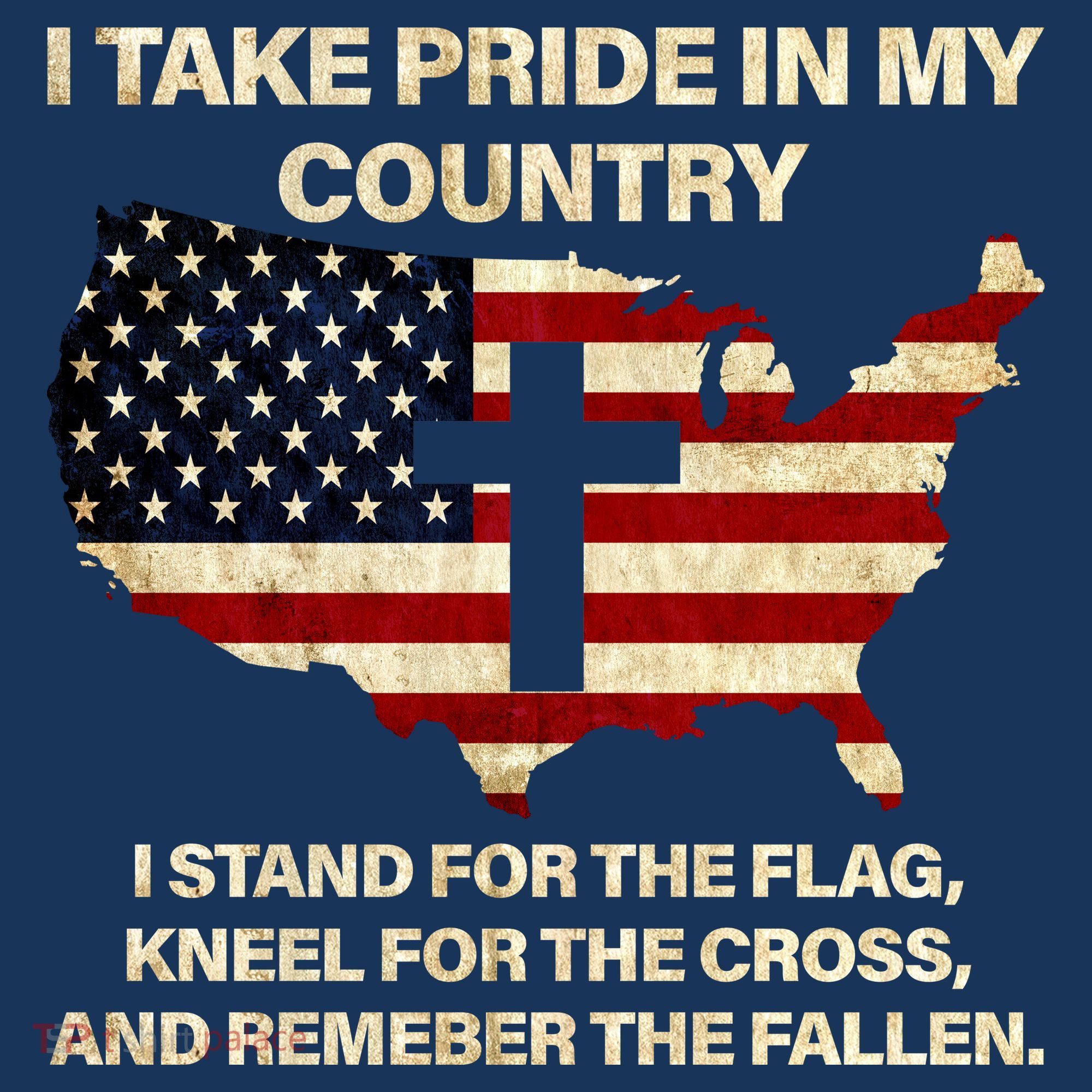 Take Pride In My Country Women's Tank Top