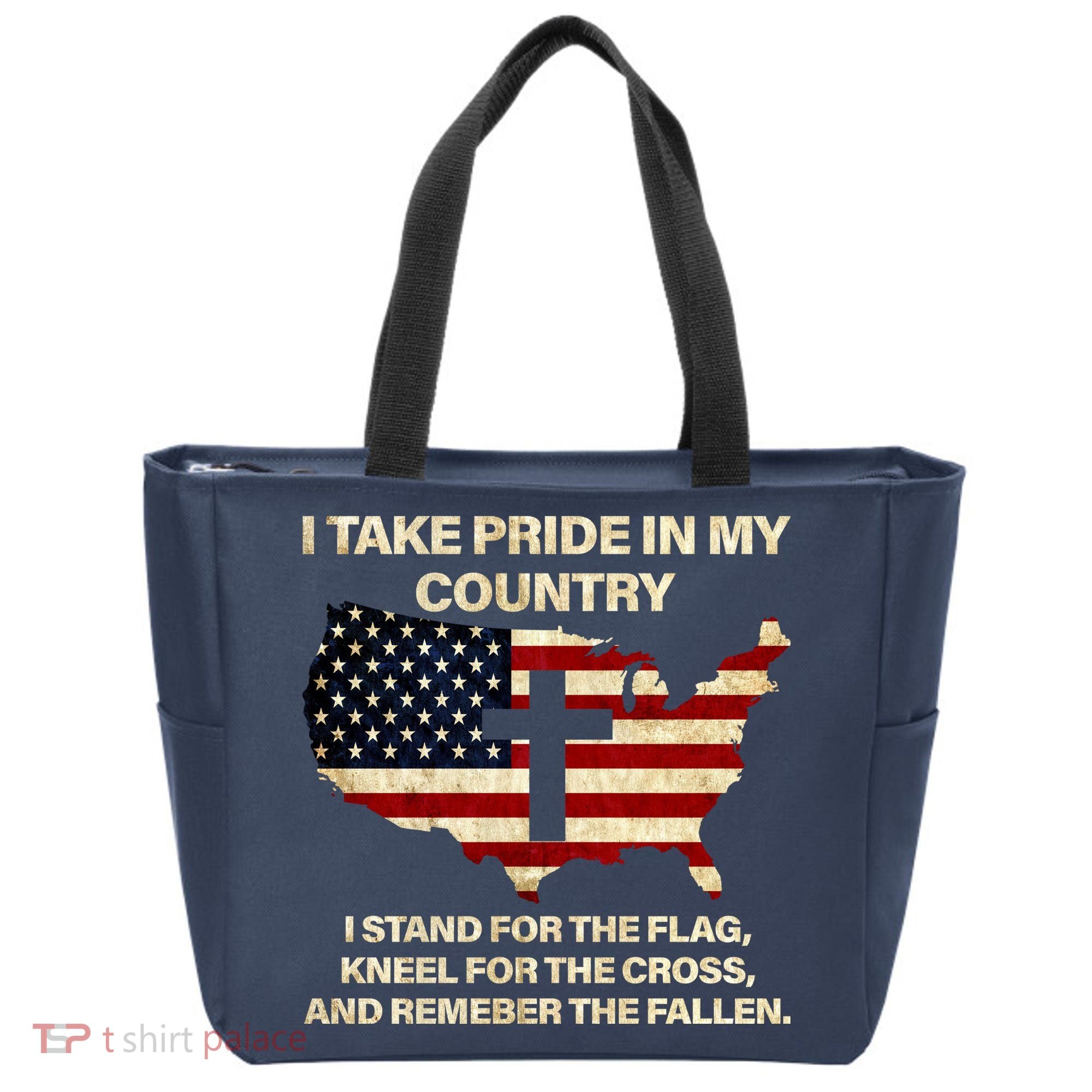 Take Pride In My Country Tote Bag