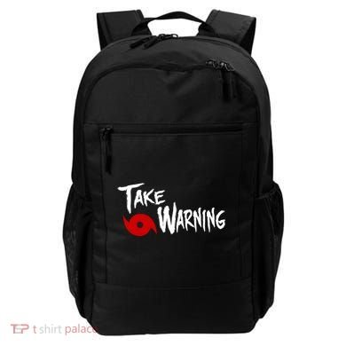 Take Warning Carolina Playoffs Backpack