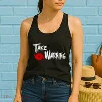 Take Warning Carolina Playoffs Women's Tank Top thumb 2