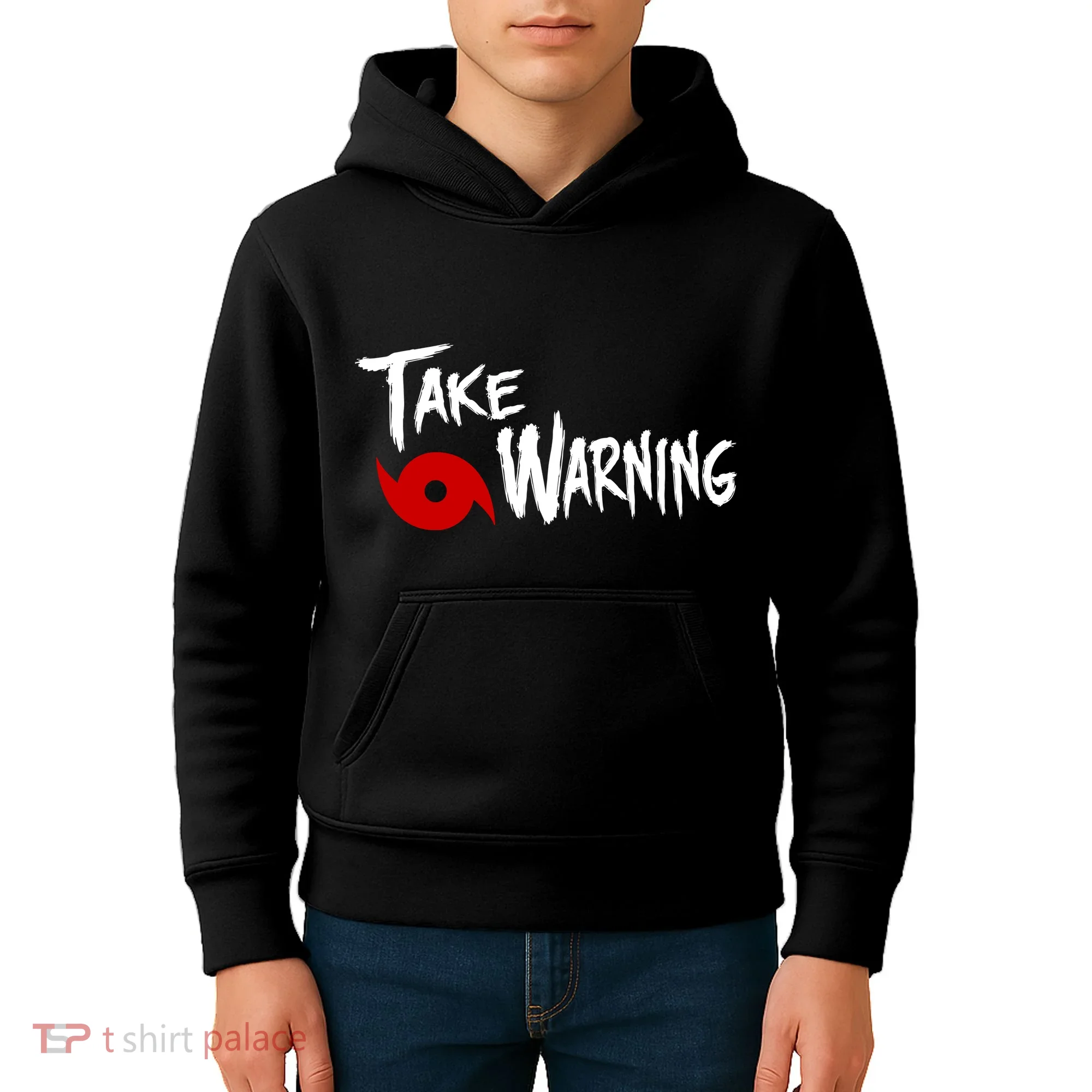 Take Warning Carolina Playoffs Kids Hoodie