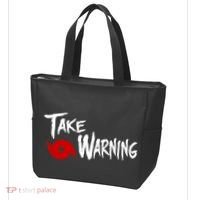 Take Warning Carolina Playoffs Tote Bag thumb 3