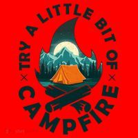 Try A Little Bit Of Campfire Camping Lover Santa Hat thumb 1
