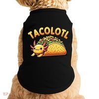 Taco Axolotl Lover Tacolotl Cute Mexican Axolotl Doggie Tank thumb 0