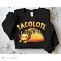 Taco Axolotl Lover Tacolotl Cute Mexican Axolotl Sweatshirt thumb 2