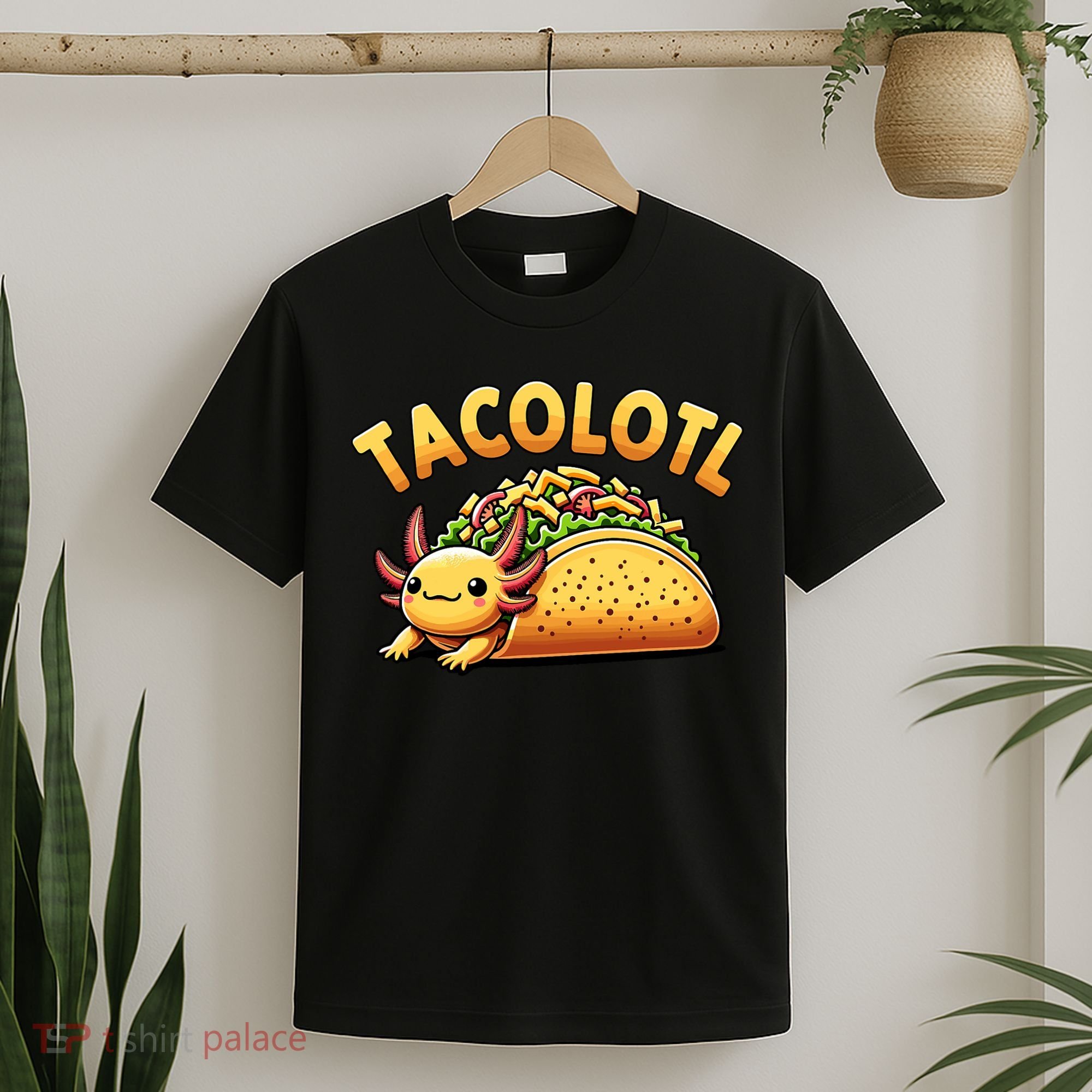 Taco Axolotl Lover Tacolotl Cute Mexican Axolotl T-Shirt