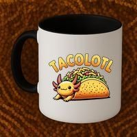 Taco Axolotl Lover Tacolotl Cute Mexican Axolotl Coffee Mug thumb 2