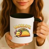 Taco Axolotl Lover Tacolotl Cute Mexican Axolotl Coffee Mug thumb 3