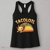 Taco Axolotl Lover Tacolotl Cute Mexican Axolotl Women's Tank Top thumb 3