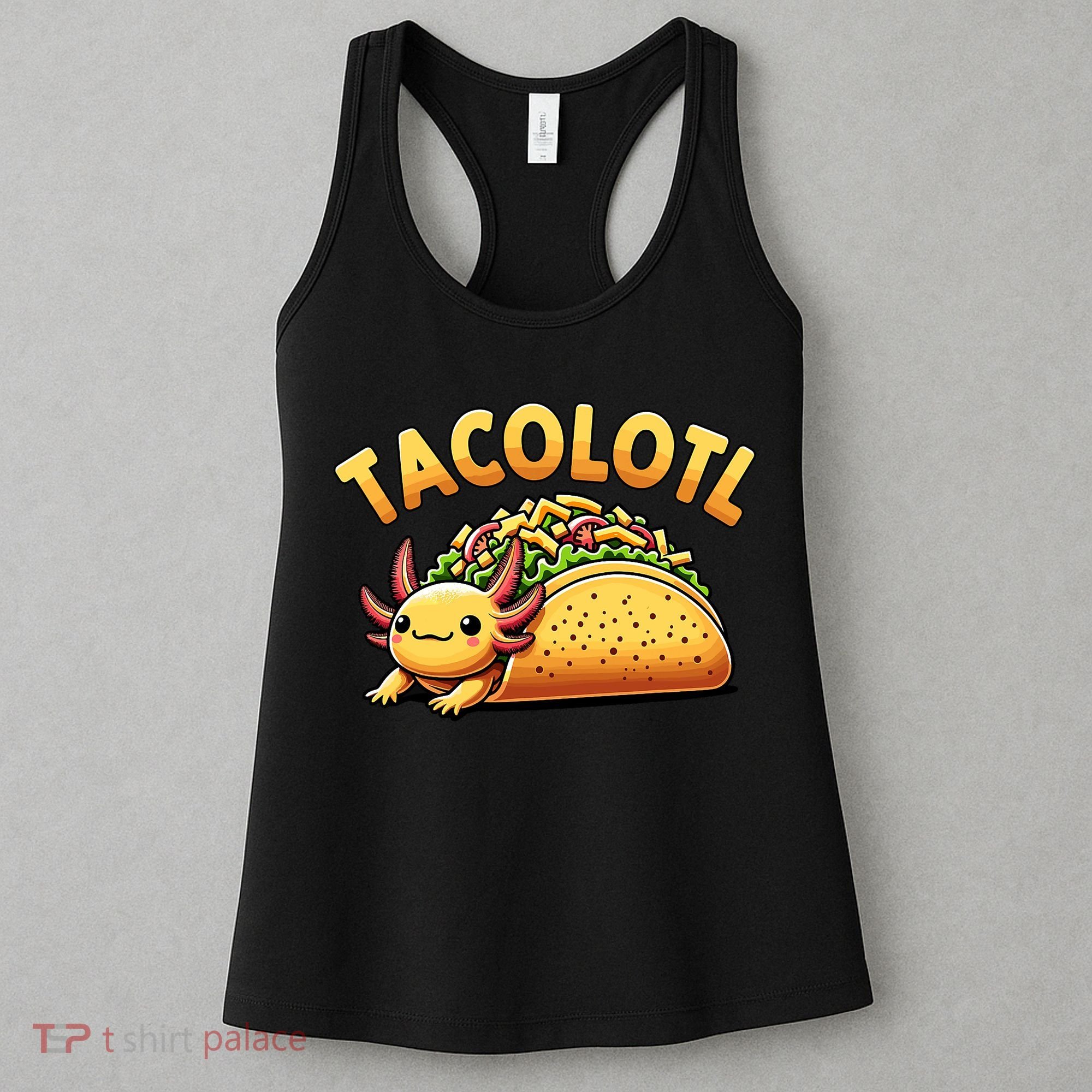 Taco Axolotl Lover Tacolotl Cute Mexican Axolotl Women's Tank Top