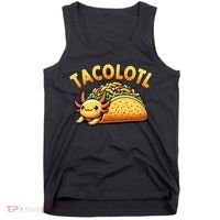 Taco Axolotl Lover Tacolotl Cute Mexican Axolotl Tank Top thumb 0