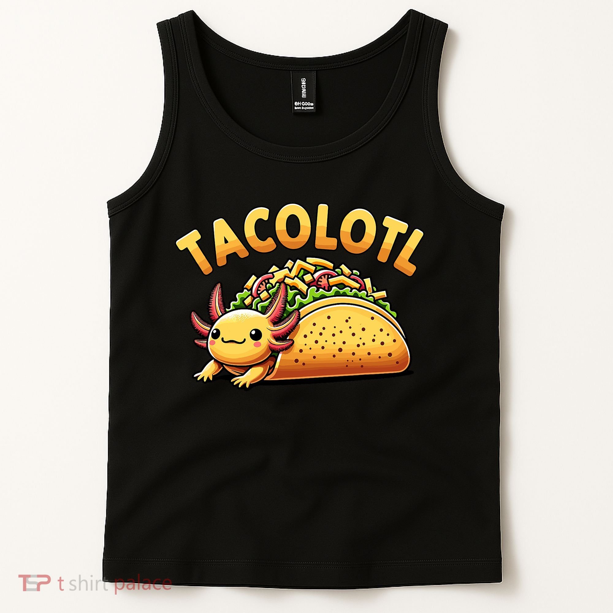 Taco Axolotl Lover Tacolotl Cute Mexican Axolotl Tank Top