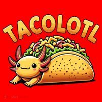 Taco Axolotl Lover Tacolotl Cute Mexican Axolotl Santa Hat thumb 1