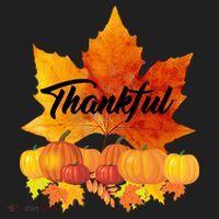 Thankful Autumn Leaves Thanksgiving Fall Beanie thumb 2
