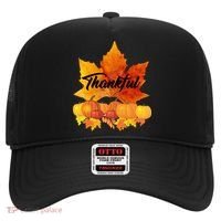 Thankful Autumn Leaves Thanksgiving Fall Hat thumb 0